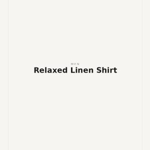 Relaxed Linen Shirt placeholder product photo